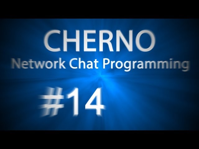 Ep.14: Server Command Line Arguments - Network Chat Programming