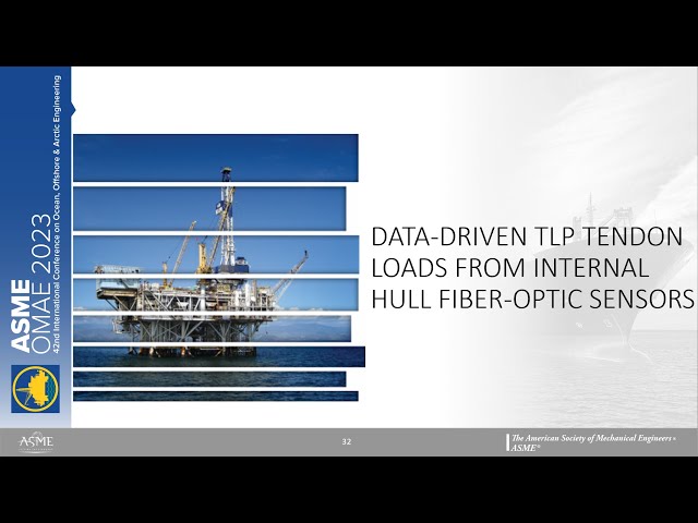 Fiber Optic Data-Driven TLP Tendon Loads