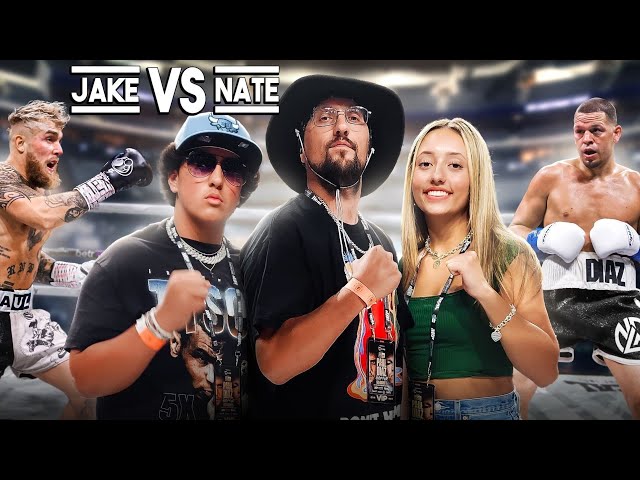 What Really Happened at Jake Paul v Nate Diaz Fight Vlog (FV Family)