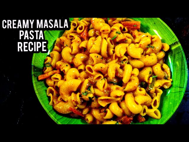 Creamy Masala Pasta Recipe | Delicious Masala Macaroni