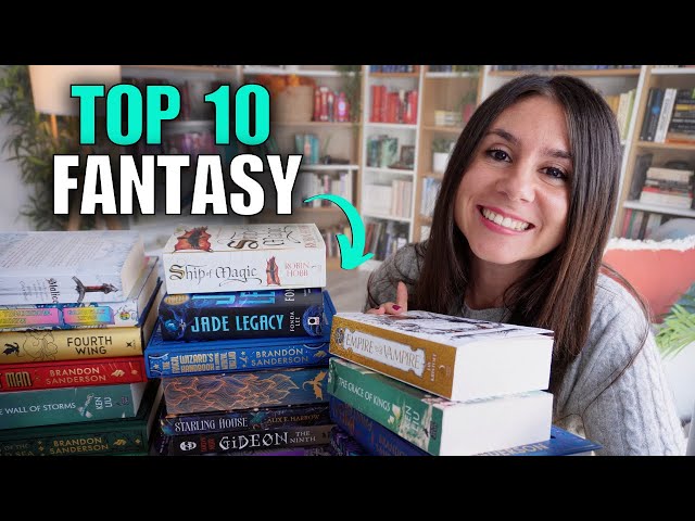 I read 64 fantasy books in 2023 & these are my TOP 10