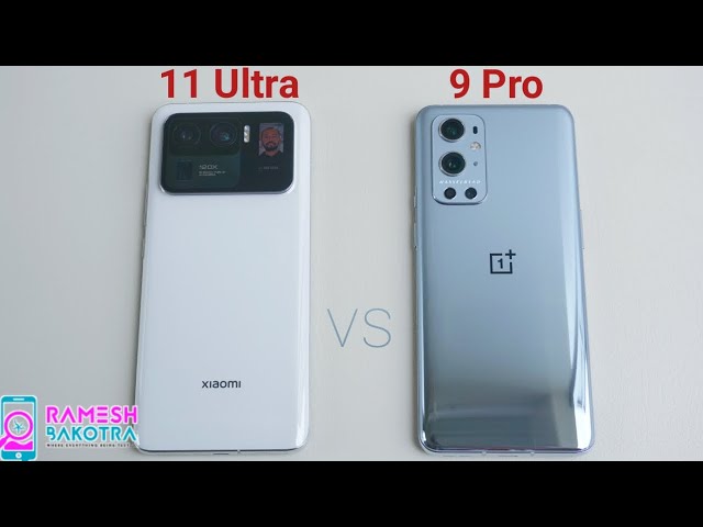 Mi 11 Ultra vs OnePlus 9 Pro Speed Test and Camera Comparison