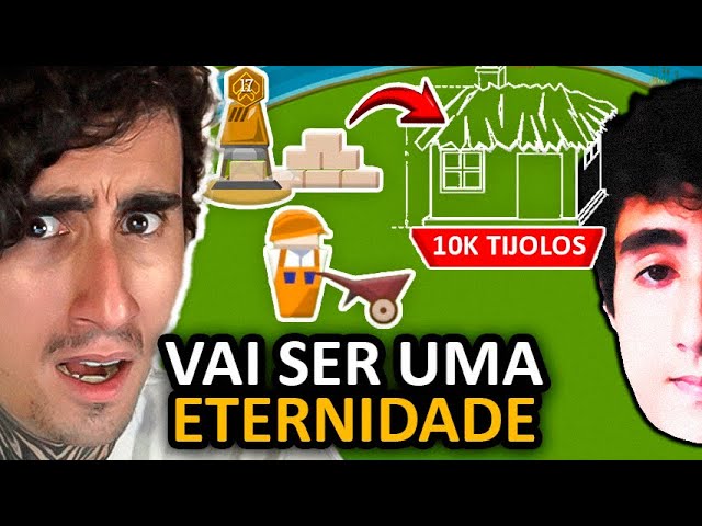 ATRAVESSAMOS O RIO 🌾 Farm and Mine 🌾 #4