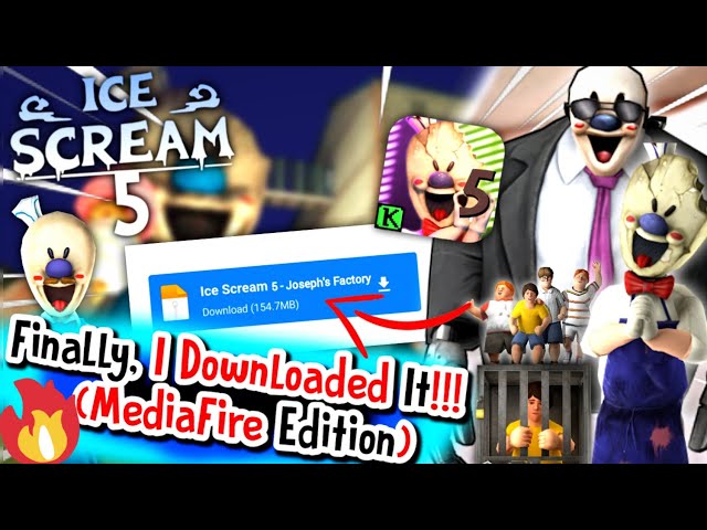 Finally, I DOWNLOAD Ice Scream 5 BEFORE RELEASE......!!!(Mediafire Edition) | Ice Scream 5 | Fanmade
