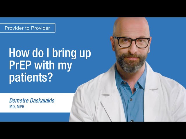 How do I bring up PrEP with my patients?