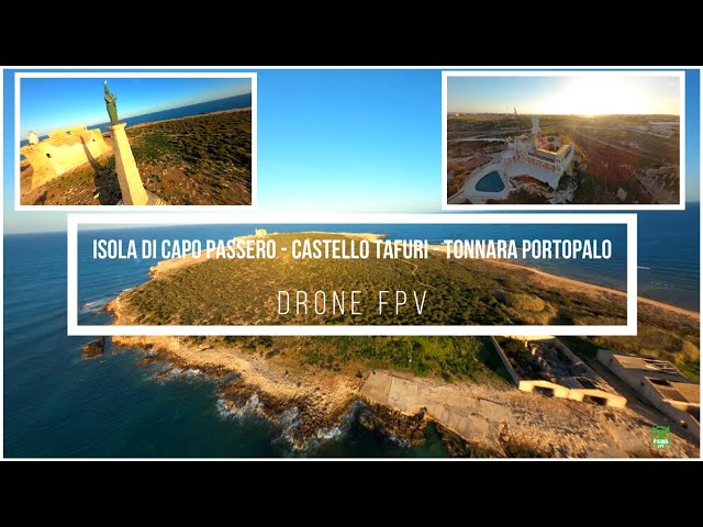 Isola di Capo Passero - Castello Tafuri - Tonnara Portopalo - DRONE FPV