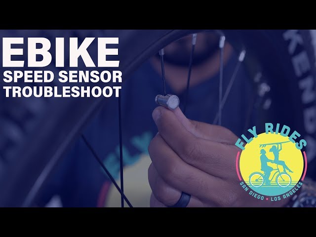 eBike Speed Sensor, Speed Magnet Troubleshooting: Fly Rides' Two Minute Tips!
