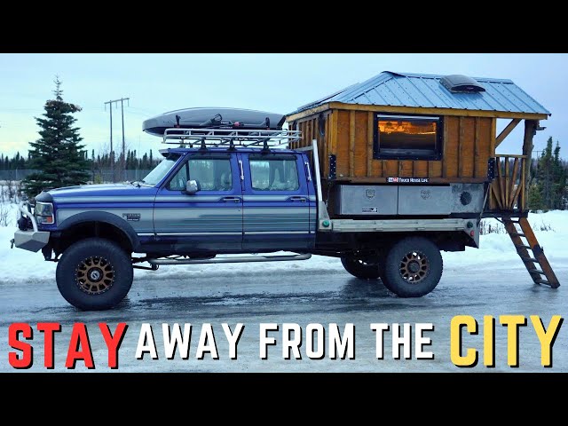 I Got Kicked Out - This Is Why I Don't Truck Camp in Cities Anymore | Vanlife in Anchorage, Alaska