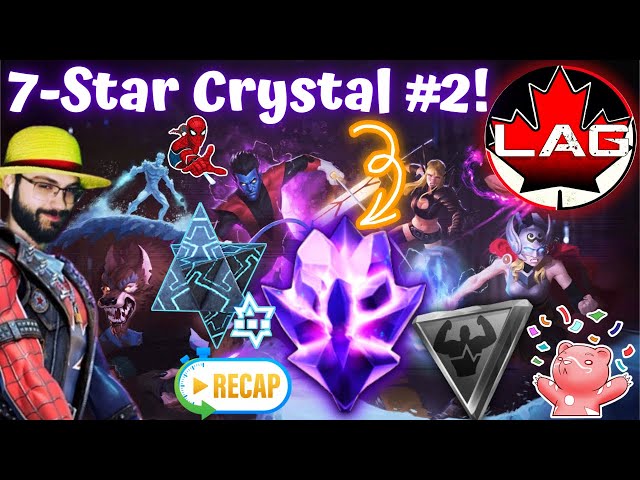 LagSpiker 7-Star Basic Crystal #2! Lucky Banger or Absolute Dud?! Awakening Gems! Nexus! Recap! MCOC