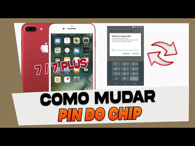 Como Mudar o Codigo Pin do Chip no iPhone 7 e 7 Plus