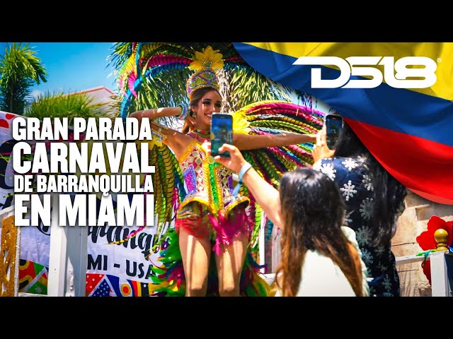 DS18 Presents Gran Parada Carnaval De Barranquilla en Miami