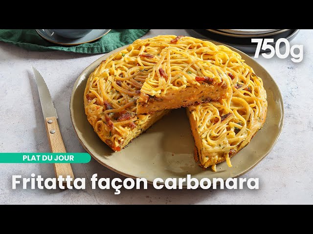 Fritatta carbonara, la fusion de deux classiques italiens | 750g