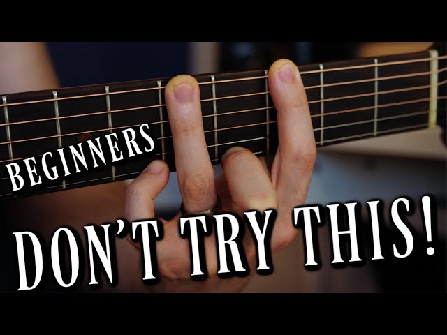 BEWARE! This Guitar Exercise can Hurt Your Fingers!