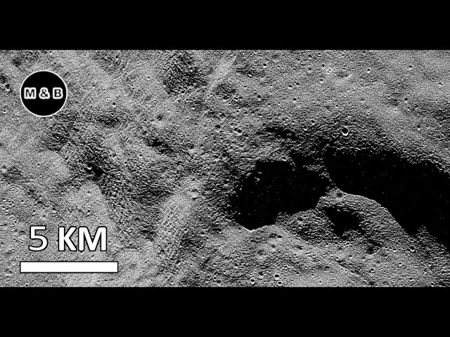 WOW! The Surface - NASA Far Side Moon Image - Enhanced - 4K