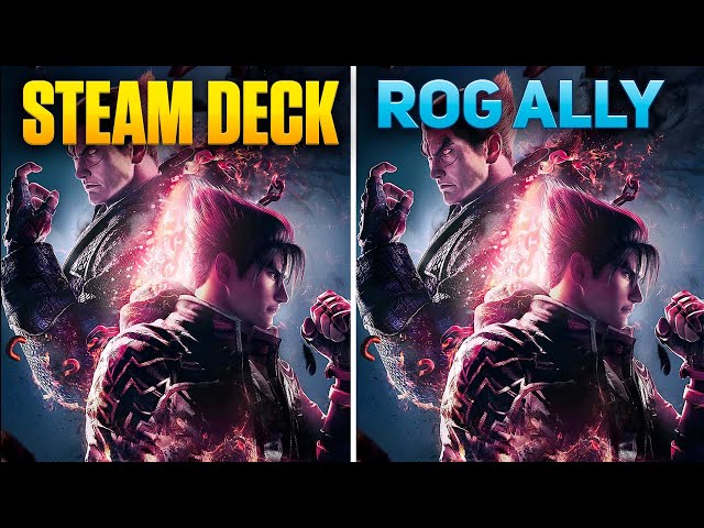 Steam Deck vs ROG Ally - Tekken 8