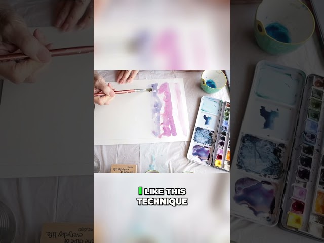 Creating Beautiful Watercolor Effects: Brush Wash Technique.
