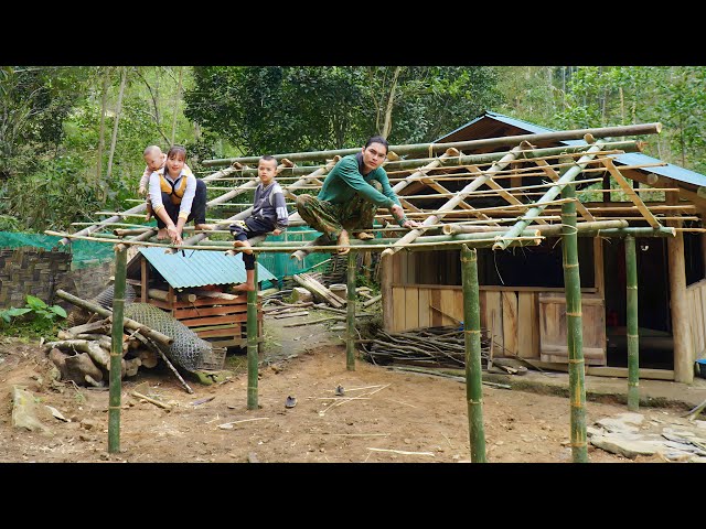 build a kitchen from bamboo, Build farm life