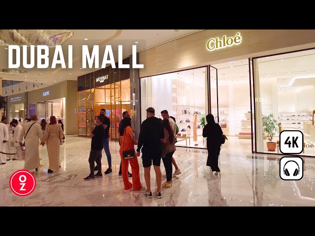 DUBAI MALL Full Walking Tour [4K] World’s Largest Mall | United Arab Emirates 🇦🇪