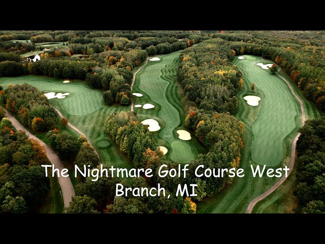 Shot a +4 at The Nightmare Golf Course , West Branch MI (PT1)