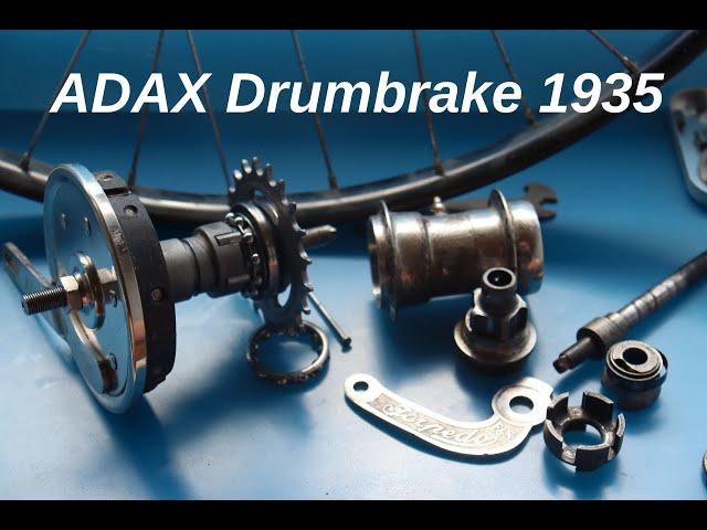 rare bicycle drumbrake 1935, Adax Switzerland, cloned Torpedo coaster brake