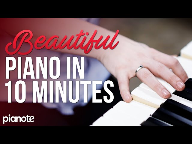Build #Beautiful and Simple Piano Melodies ✨ (10 Minute Piano Lesson)