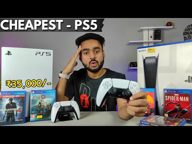 Sony PS5 Unboxing Review & Gameplay🎮Better Than PS5 Slim in 2024 | Let's See !