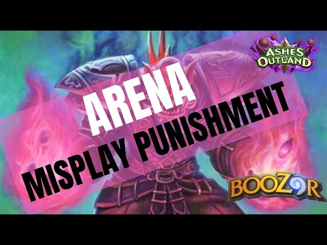Arena - Warlock vs Shaman - Incredible punishment for misplay