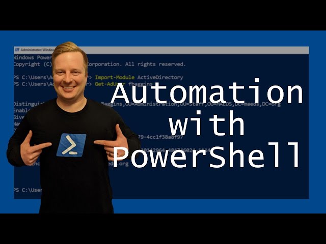 Learn PowerShell Automation in Less than 1 Hour
