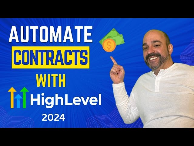 Create and Automate Contracts in HighLevel & Replace Your Contract Software | Automated Marketer