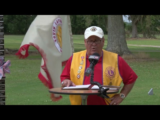 Bayou Time News 05-27-2024 Golden Meadow Lions Club Veteran's Archway