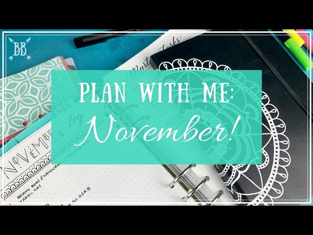 Plan With Me 11: November