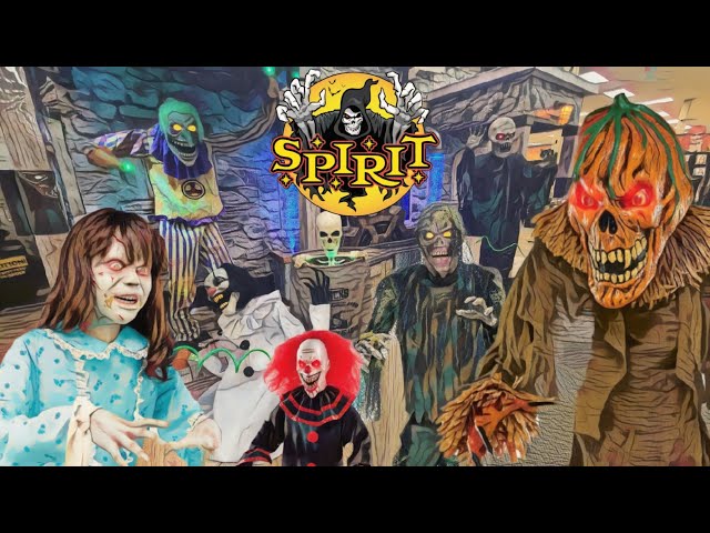 Spirit Halloween 2022 Full Tour Walkthrough (Animatronics & Props)
