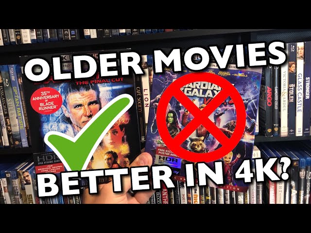 Why Do Older Movies Look Better in 4K?