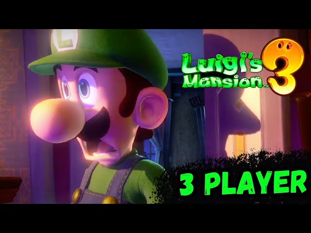 Luigis Mansion 3 Co-Op ScareScraper 2021 | 3 Players Online Multiplayer