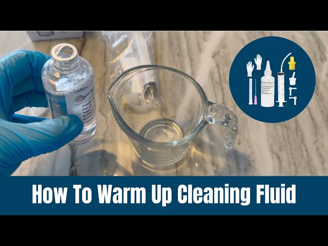 How To Warm Up - Microwave  (Best Printers) Cleaning Fluid