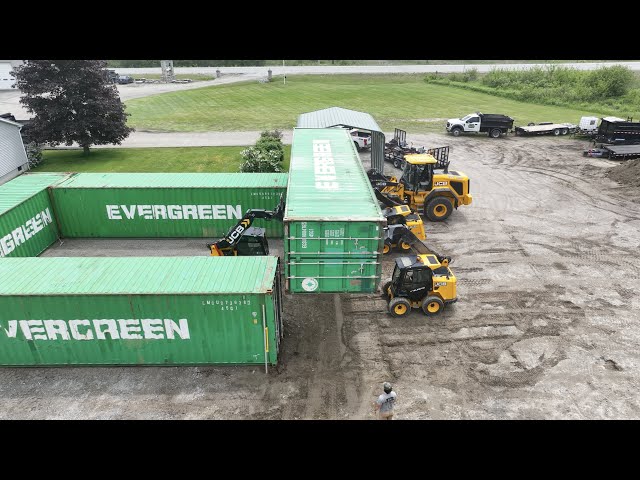BUILDING A SHIPPING CONTAINER SHOP
