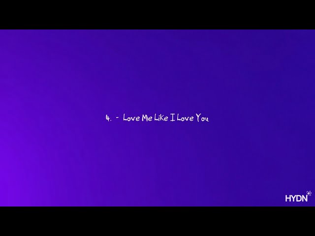 Love Me Like I Love You - HYDN (Official Audio)