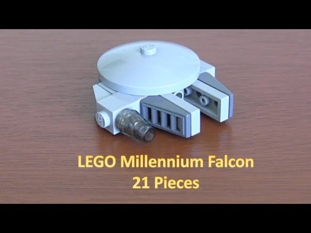 How To Build A LEGO Star Wars Mini Millennium Falcon 21 Pieces