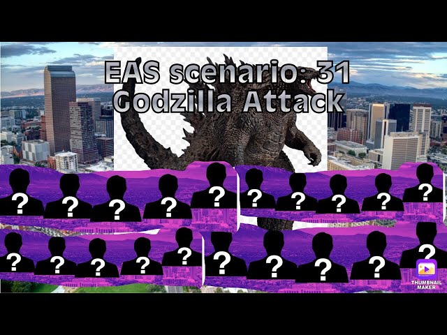 EAS scenario 31: Godzilla attack (new intro sneak peek)