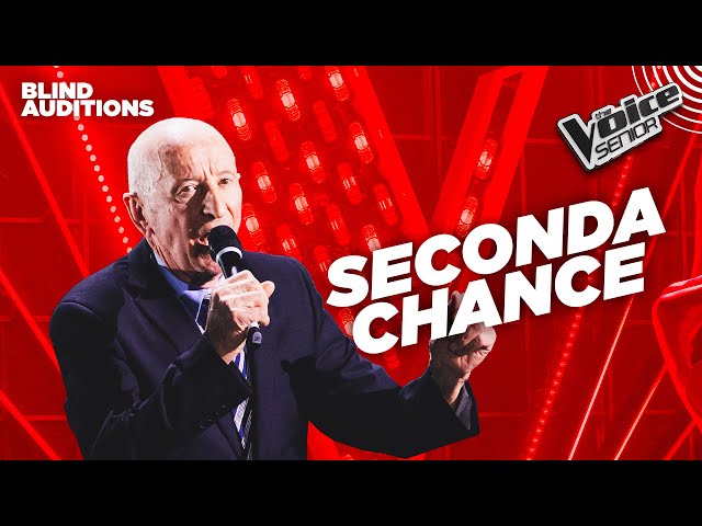 La seconda chance dell’ottantaduenne Luigino | The Voice Senior 4 | Blind Auditions