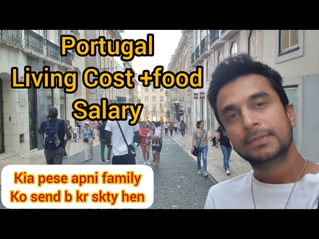 Portugal living cost +food 2022 | portugal Monthly living expenses and salary #portugal