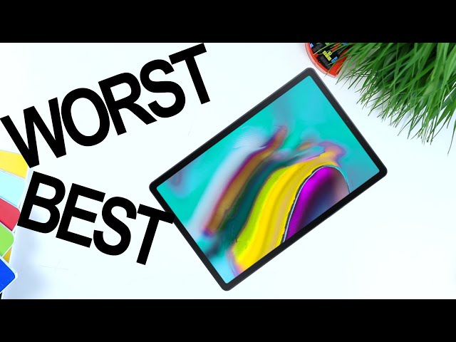 Galaxy Tab S5e Good and Bad - TOP 3 Best and TOP 3 Worst