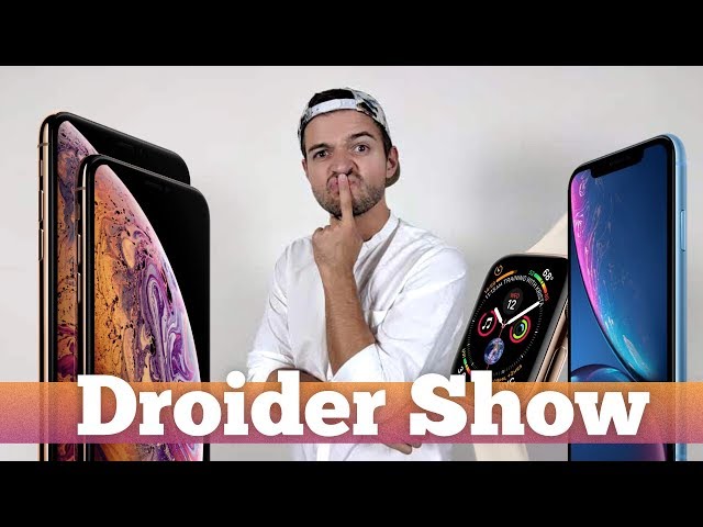 iPhone Xs ОБЗОР презентации iPhone Xs Max, iPhone Xr и Apple Watch 4 | Droider Show 383