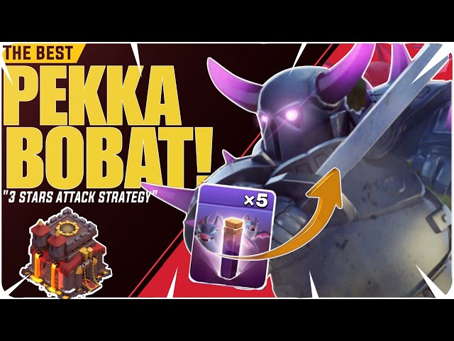 TH10 "Pekka Bobat" Attack Strategy 2023 | TH10 Best attack strategy | COC
