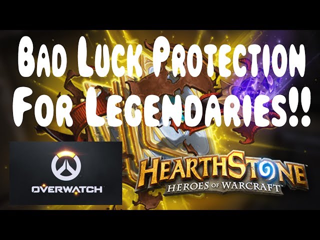 Legendary RNG Bad Luck Protection Coming to Hearthstone Packs and Overwatch Loot Crates!