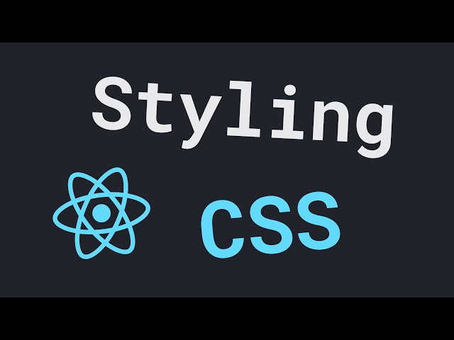 Styling mit CSS und Styled Components | React Grundlagen