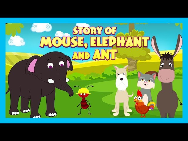 Story Of Mouse, Elephant And Ant | Bedtime Stories For Kids-Moral To Learn For Kids|Kids Hut Stories