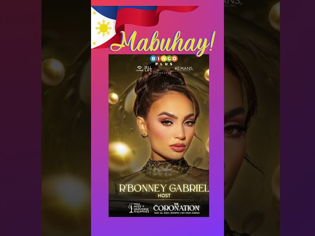 R'Bonney Gabriel to host Miss Universe Philippines Coronation Night