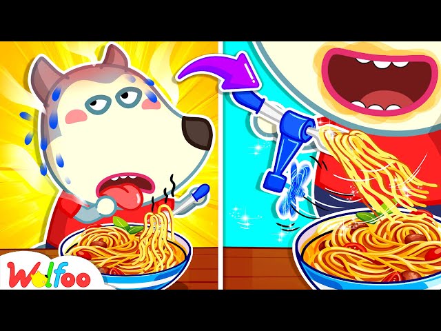 Yummy Food But It's Too Hot🥵 Wolfoo and Best Parenting Life Hacks | Wolfoo Channel New Episodes