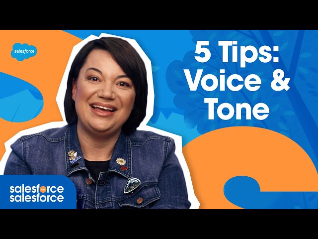 5 Tips on How to Create a Great Brand Voice & Tone | Salesforce on Salesforce